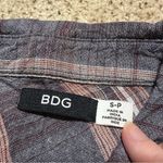 BDG Oversized Plaid  Button Up Shirt Photo 6