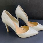 EXPRESS Women's Silver Glitter Shoes/Heels 4.5" Size 10 SKU 3271 Photo 6