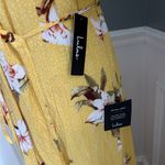 Lulus  Heart of Marigold Floral Wrap Maxi Dress Large Photo 3