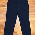 Old Navy Womens 12 Regular Blue Harper Mid Rise Slacks Work Pants Corporatecore Photo 0