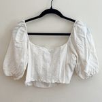 VICI  | White Puff Sleeve Top Photo 3