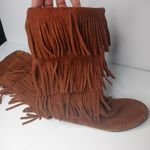 Minnetonka  fringe leather boots size 8 Photo 8