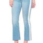 frame denim Le Crop Mini Bootcut Two-Tone Jeans Photo 0