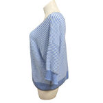 Lane Bryant Blue & White Striped V-Neck Sweater Plus Size 18/20 Photo 6