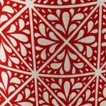 BODEN AMELIE JERSEY DRESS IN FLAME SCARLET / FLORAL MOSAIC SIZE 12 Long Red Photo 9