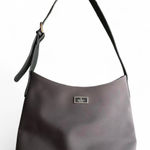 Y2K Office Siren Goth Preppy Academia Trendy Baddie Grey Shoulder Hand Bag Purse Gray Photo 0