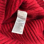 White House | Black Market  Women's Red Pullover
Turtleneck Cable Sweater Photo 5