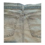 Hollister High Rise Mom Shorts 3" blue denim with belt and buckle size 11 Photo 6