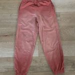 Stori Faded Joggers in Orange Ombre Photo 0