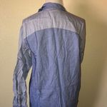 ZARA basic womens small chambray blouse Photo 2