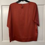 Chico's Chico’s Rust Color Polyester Top Photo 3