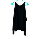 J Brand  size large black cold shoulder sweater long sleeve pullover style‎ Photo 2