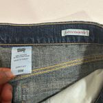 Levi's Levi’s Premium Zippit Kit Denim Skirt Dark Wash Size 30 Photo 2