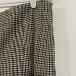 Loft Gingham Wide Leg Pants Photo 2