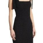 Alexis  Pauline Black White Polka Dot Shoulder Tie Mini Dress Size S Photo 1