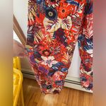 New! BOG Collective Strapless Floral Jumpsuit Romper, Tropical Flowy size XS Red Photo 2
