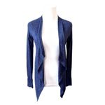 American Eagle Outfitters Blue Open Shrug Cardigan Sweater MEDIUM Non-Button Photo 1