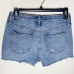 Universal Threads Universal thread high rise shortie distressed light wash denim shorts size 27 Photo 1