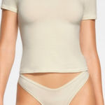 SKIMS  Cotton Jersey T-Shirt Short Sleeve Bone XS Photo 0