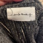 Song For The Mute Charcoal Knit Sweater Gray Size undefined Photo 4