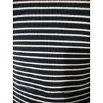 Jack Wills Navy White Pink Stripe 3/4 Sleeve Fit Flare Dress US 4 Photo 2