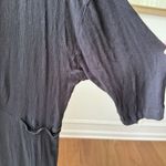 Free People OB1597561 Hot Shot Black Gauzy Jumpsuit $137 L Photo 4