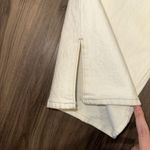 Abercrombie & Fitch 90s Straight Ultra High Rise Curve Love Size 37/24s Cream Photo 2