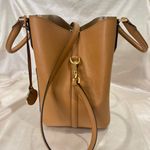 Michael Kors New  Greenwich Saffiano Leather Satchel Bag Brown Tote Classic Chic Photo 6