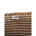 GeeGee Faux Leather Boho Skirt Bohemian Hippie Brown Size M Photo 3