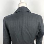 Lafayette 148 Office Siren Pinstripe Gray 100% Wool Blazer Jacket 8P Photo 6