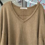 Free People WE THE Coraline Thermal in Olive Tapenade Photo 6