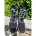 Jennifer Lopez JLO  Aceser Combat Boots, Women's Sz 9 Black NWB Photo 5