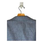 Pendleton Blazer Women 10 Gray Virgin Wool Single Breasted 3 Button Close Preppy Photo 3