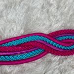 Pink Aqua Purple Rope 90s Belt Size 3X NWOT Photo 6