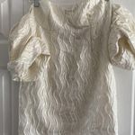 ASOS  Women's 6 NEW Ivory Textured Babydoll Party Dress‎ Cocktail Photo 0