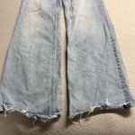 Driftwood  Charlee Patch Pocket Wide Leg Jeans Raw Hem Size 25x32 EUC Photo 1