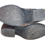 Eric Michael python embossed leather booties Photo 6