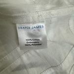Draper James  Short Sleeve Embroidered Top Size M Photo 6