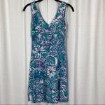Lilly Pulitzer  Shianne Seafoam Green Montauk Floral Tank Dress Sz.XS Photo 2