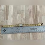 Citizen Eco-Drive Ladies Watch Crystals Pearl Dial Gold Tone Bracelet Solar Photo 9