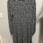 Green and Tan Floral longsleeve Mockneck v Photo 7