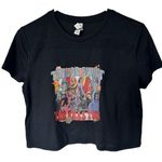 Bella Canvas Taylor Swift the Eras Black Super Soft Crop Top medium Photo 0