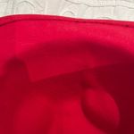 100% wool women Red and Black Fedora Hat with Classic Shape and Sturdy Brim Photo 5