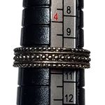 Silver Tone Minimalist Sz 5 Basic Design Unsigned Photo 0