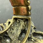 Vintage Boho Floral Shaped Gemstone Stretch Band Ring Jewelry Silver Photo 7