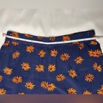 Madewell  Navy Blue and Orange Floral Shorts Photo 4