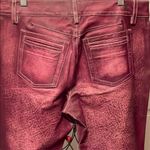 💕💕💕BOGOHO💕💕💕Unique Distressed Purple Leather Pants Photo 8