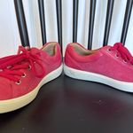 Hotter ChaseāLeather Ortholite pink side zip sneakers size 6.5 Photo 11