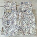 Chico's Chico’s Slim Leg Crops in Fetching Paisley 5 Pocket Printed Denim Size 1P/8P NEW Photo 1