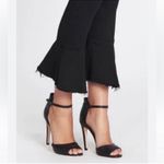 MOTHER The Cha Cha Fray Jeans In Not Guilty Size 25 Black Photo 3